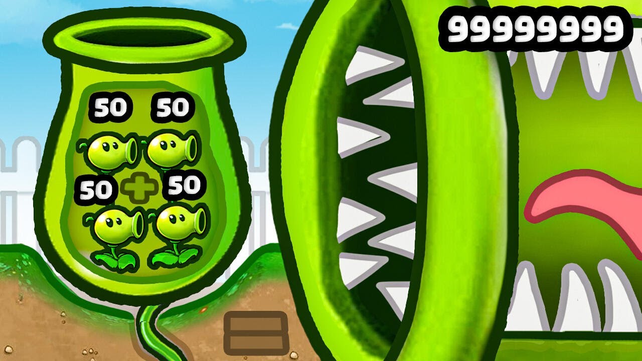 Merging the STRONGEST PEASHOOTER!