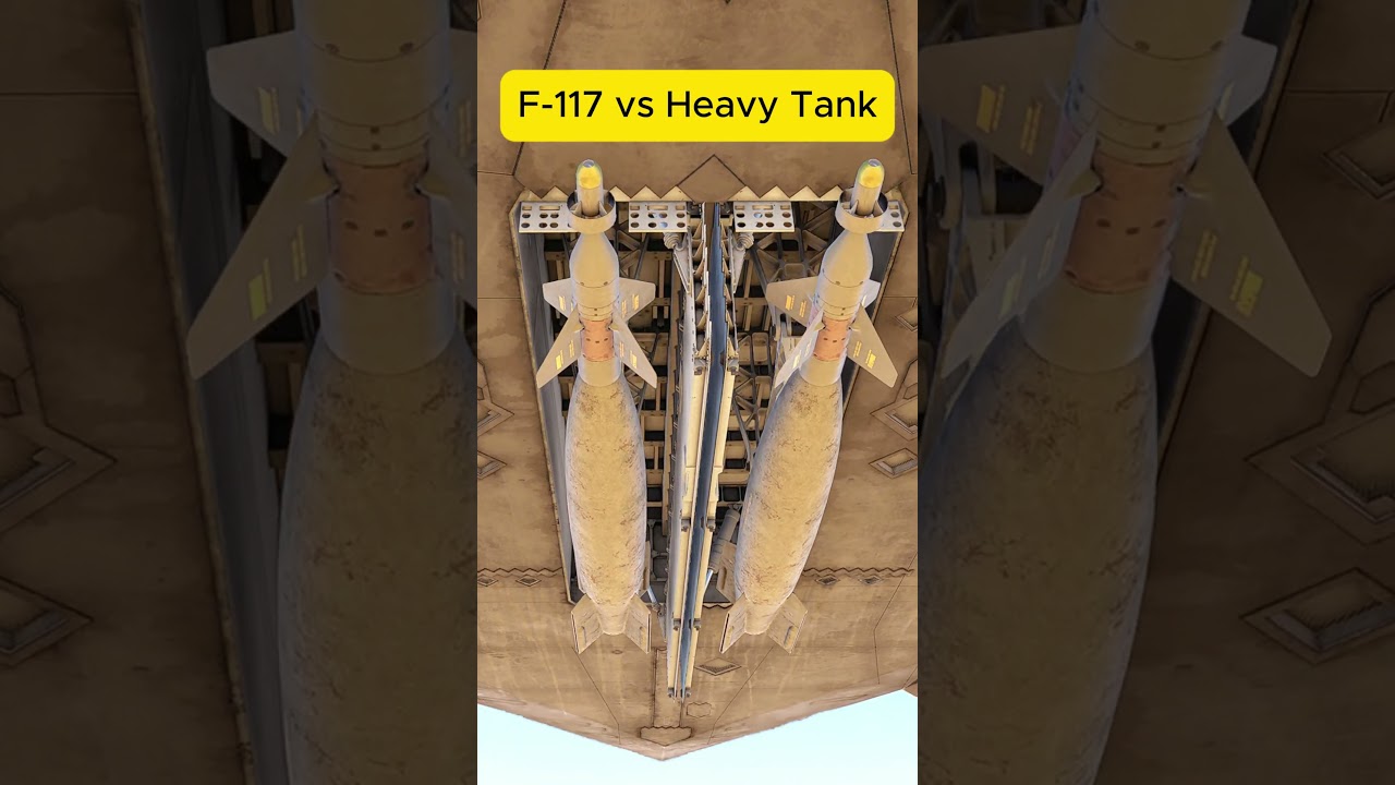 F-117 Nighthawk vs Heavy TANK