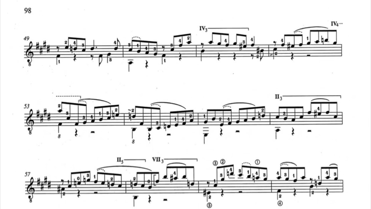 Gavotte Lute Suite No. 4 - Bach - Classical Guitar (unedited)