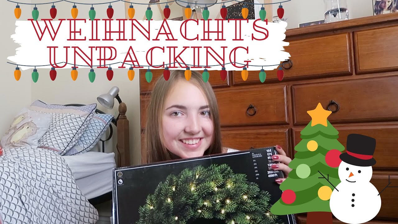 Weihnachtsunpacking || Auslandsjahr 2019/20