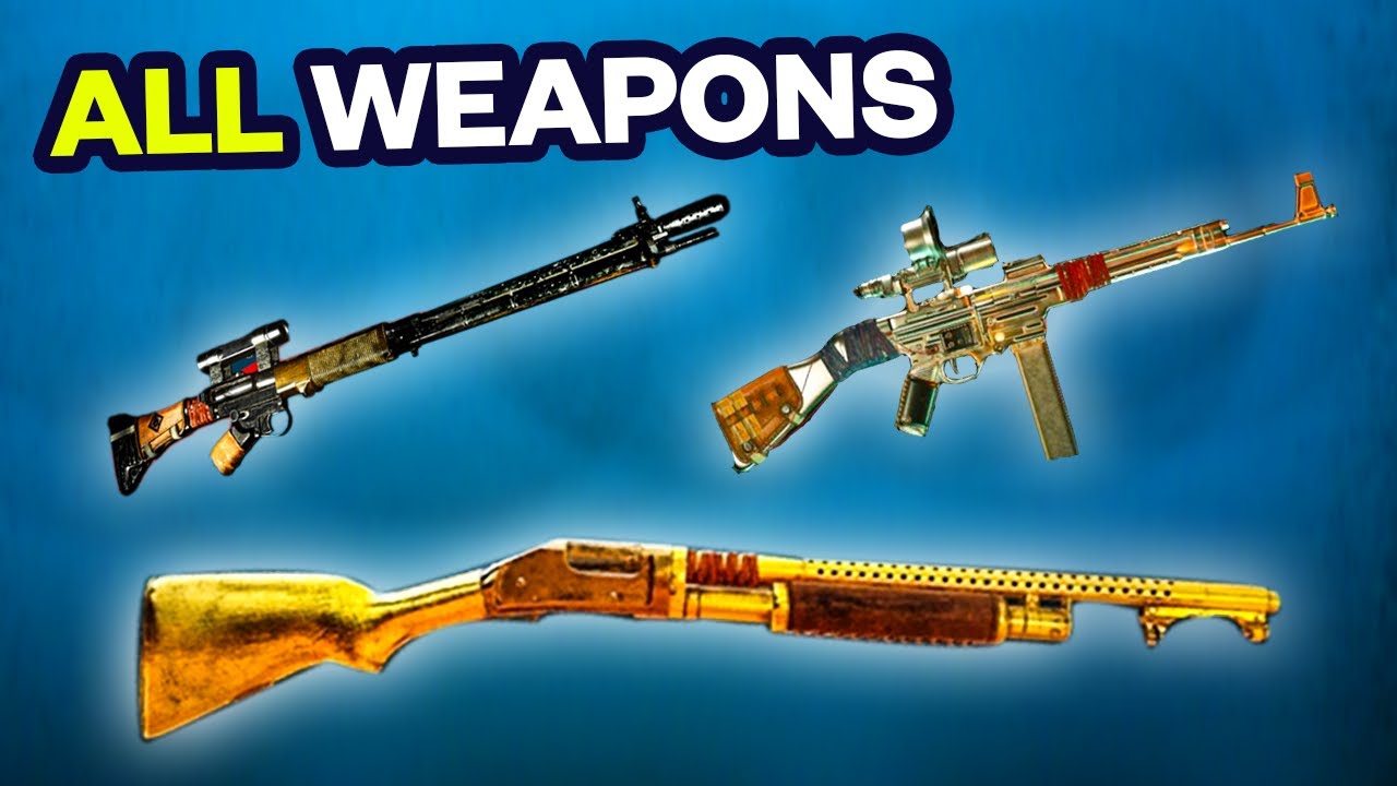 Zombie Army 4: Dead War - All Weapons Showcase