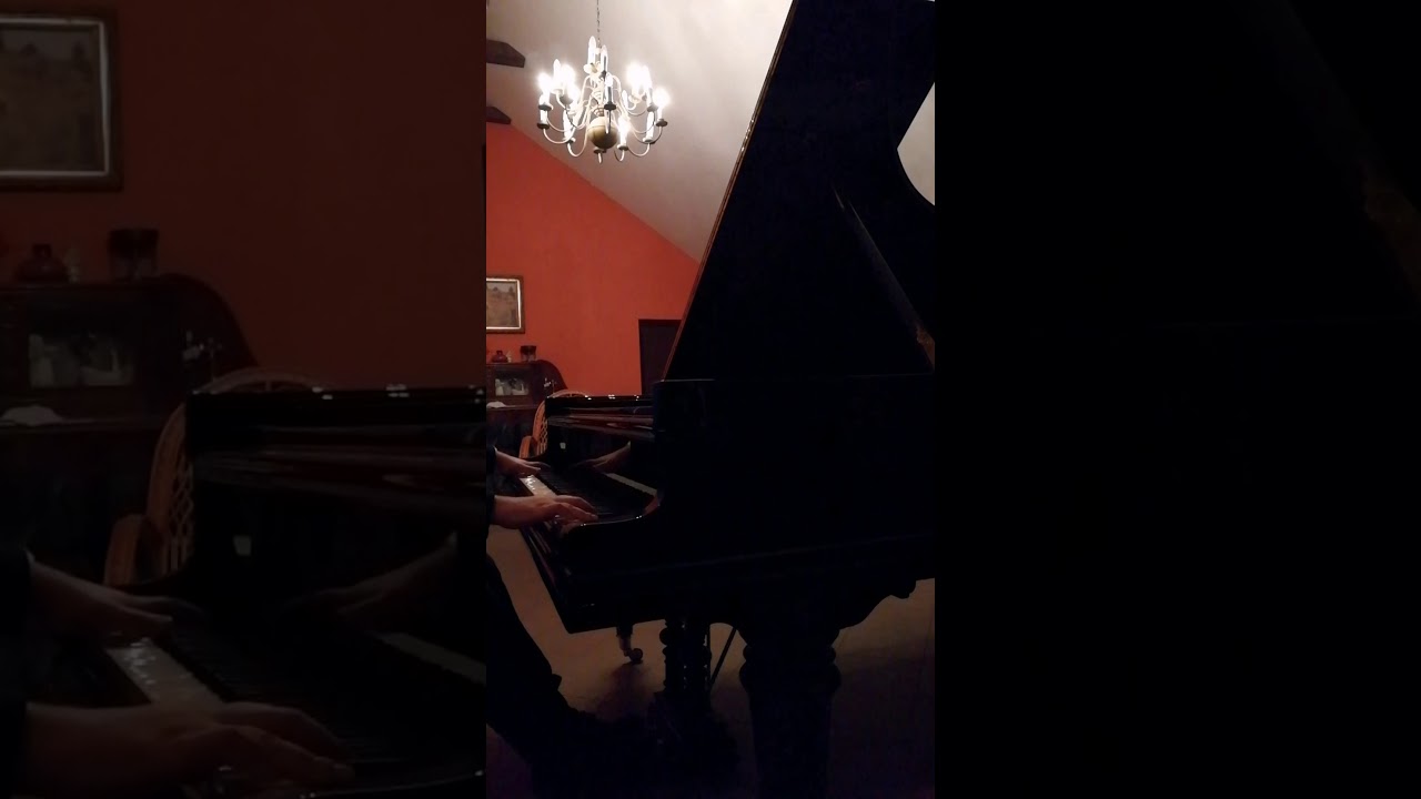 Fortepian Ibach (1902) przed i po strojeniu i intonacji