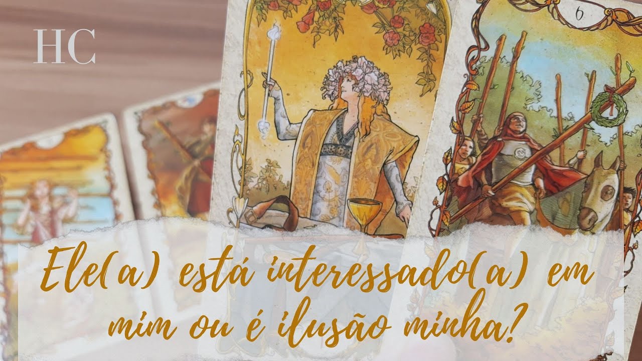 Ele(a) está interessado(a) em mim ou é uma ilusão da minha mente? - Henrique Cecatto Tarot