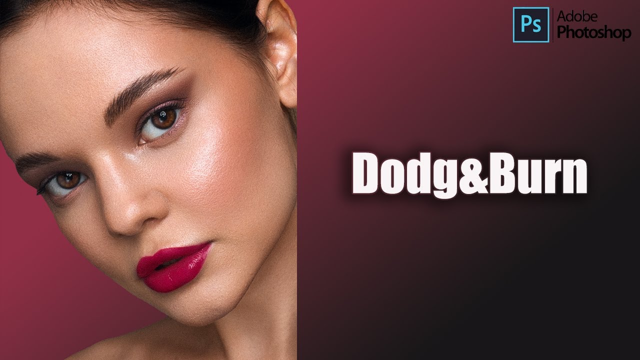 Как сделать идеальную кожу на фото методом Dodg&Burn пошагово
