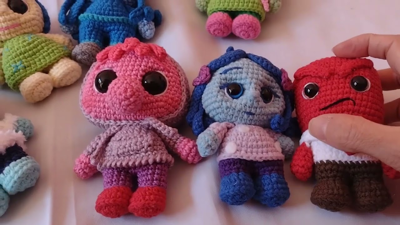 Linda coleção divertidamente em amigurumi.venha conferir