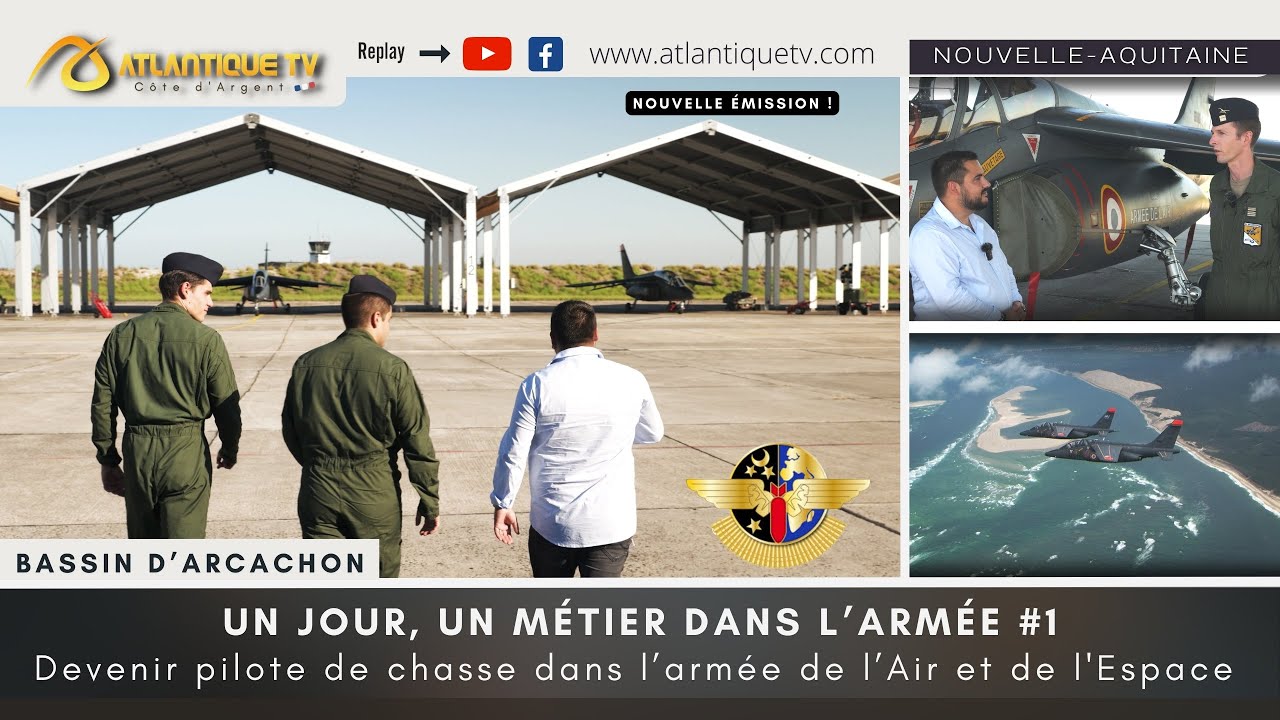 Un jour, un métier dans l’armée #1 Devenir pilote de chasse dans l’armée de l’Air et de l'Espace