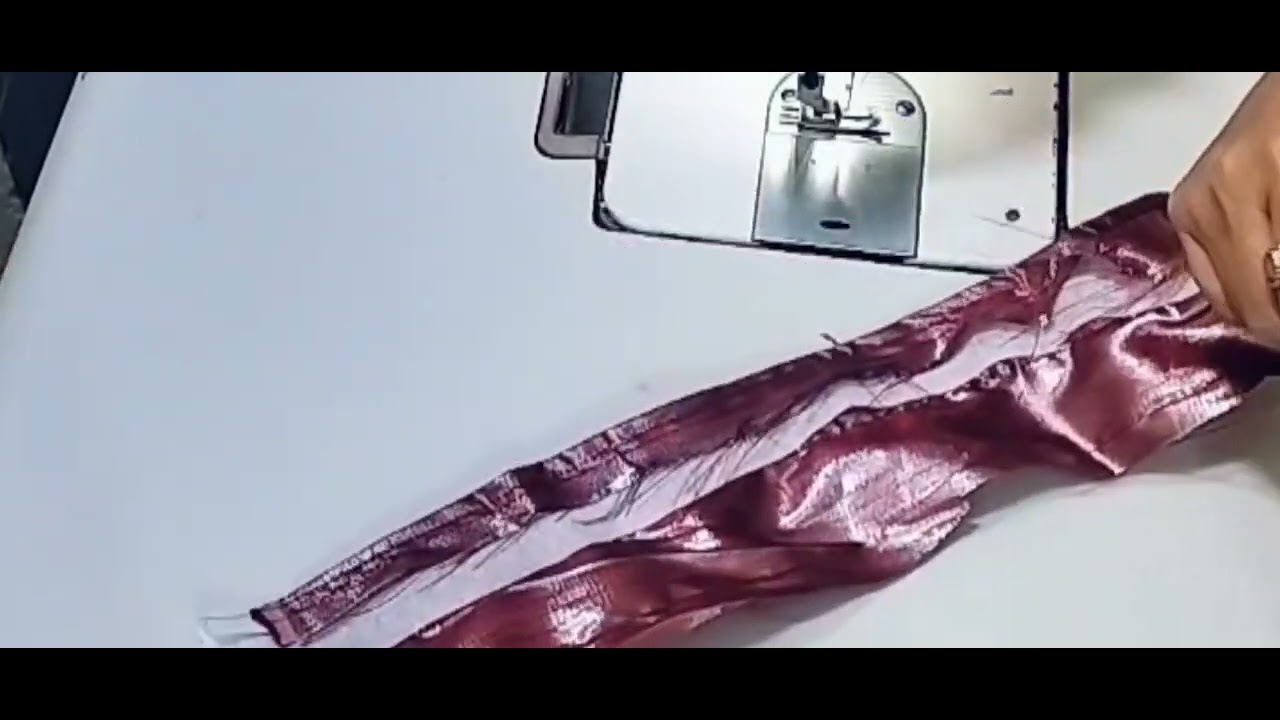 Saree belt making video #fasion#tranding video 