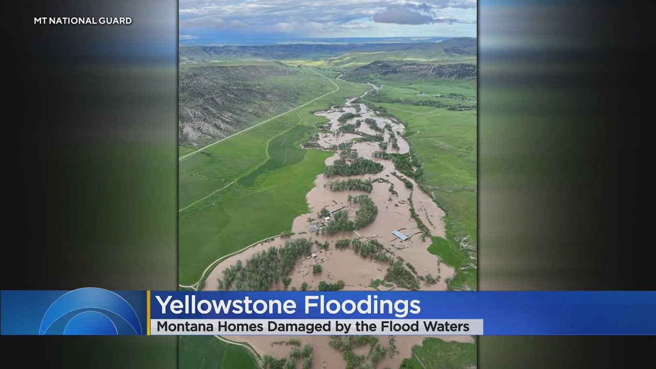 Flood Waters That Forced Yellowstone To Close Are Now Causing Heavy Damage In Montana