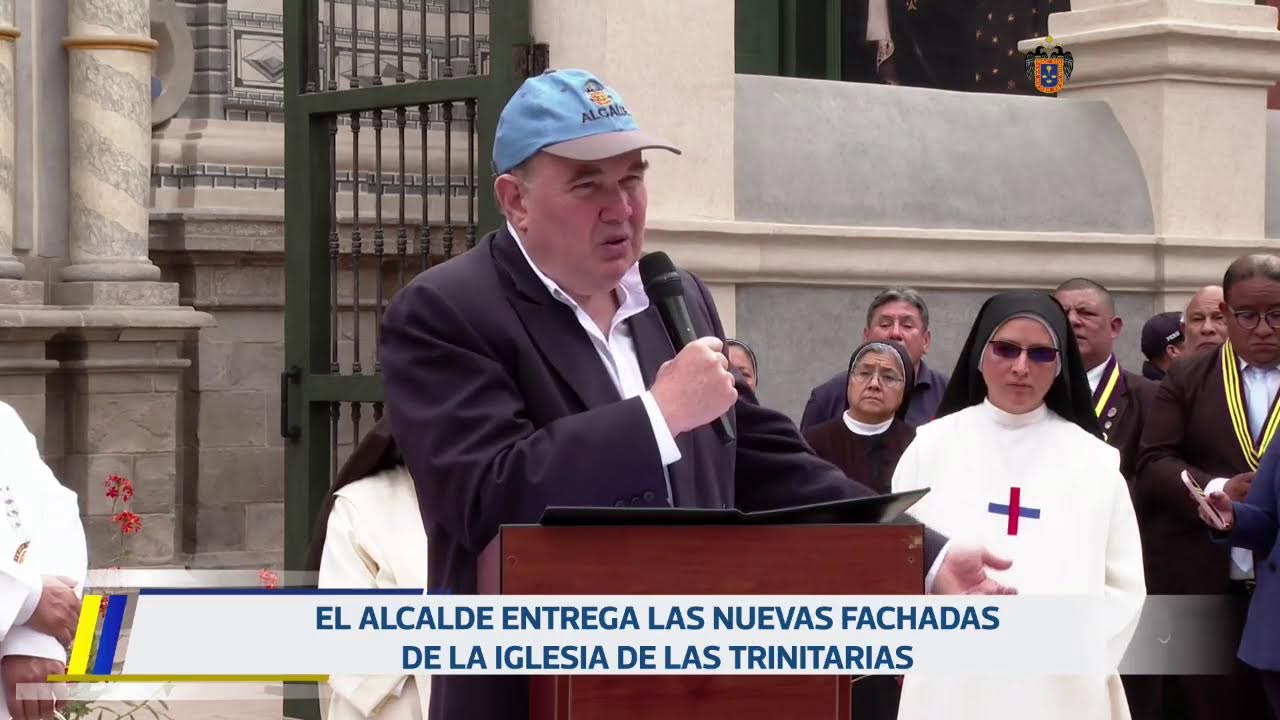 Entrega de fachadas de la iglesia de Las Trinitarias | 7 de octubre