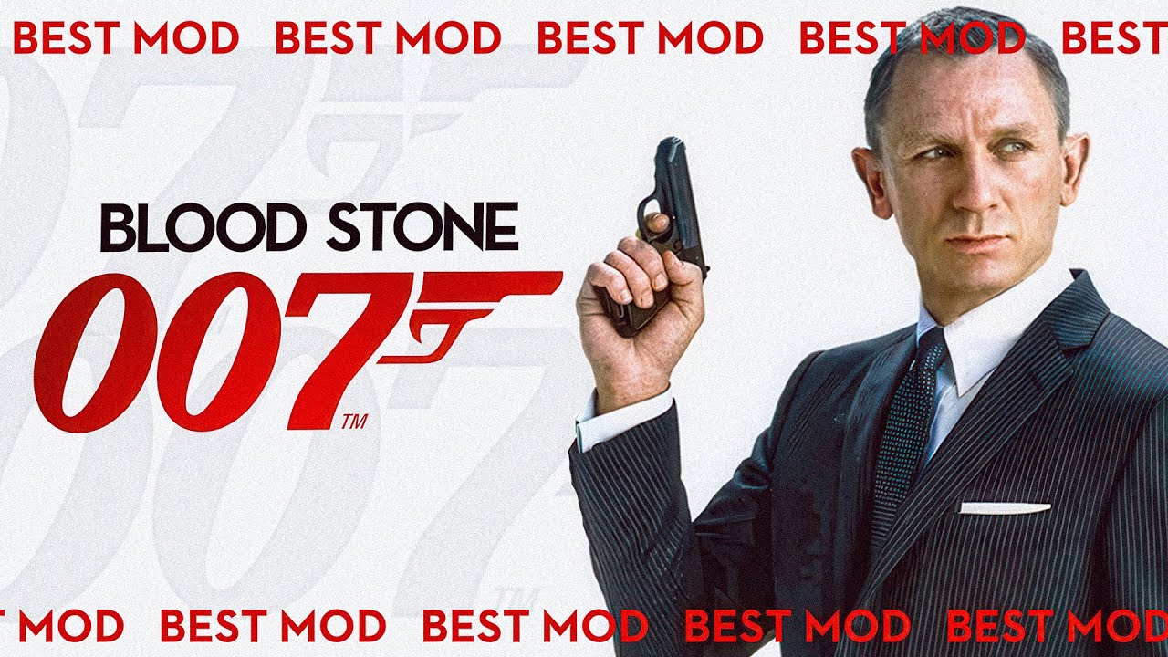 James Bond 007 Blood Stone Mods.  FOV fix. Improved graphics no film grain & gray palette