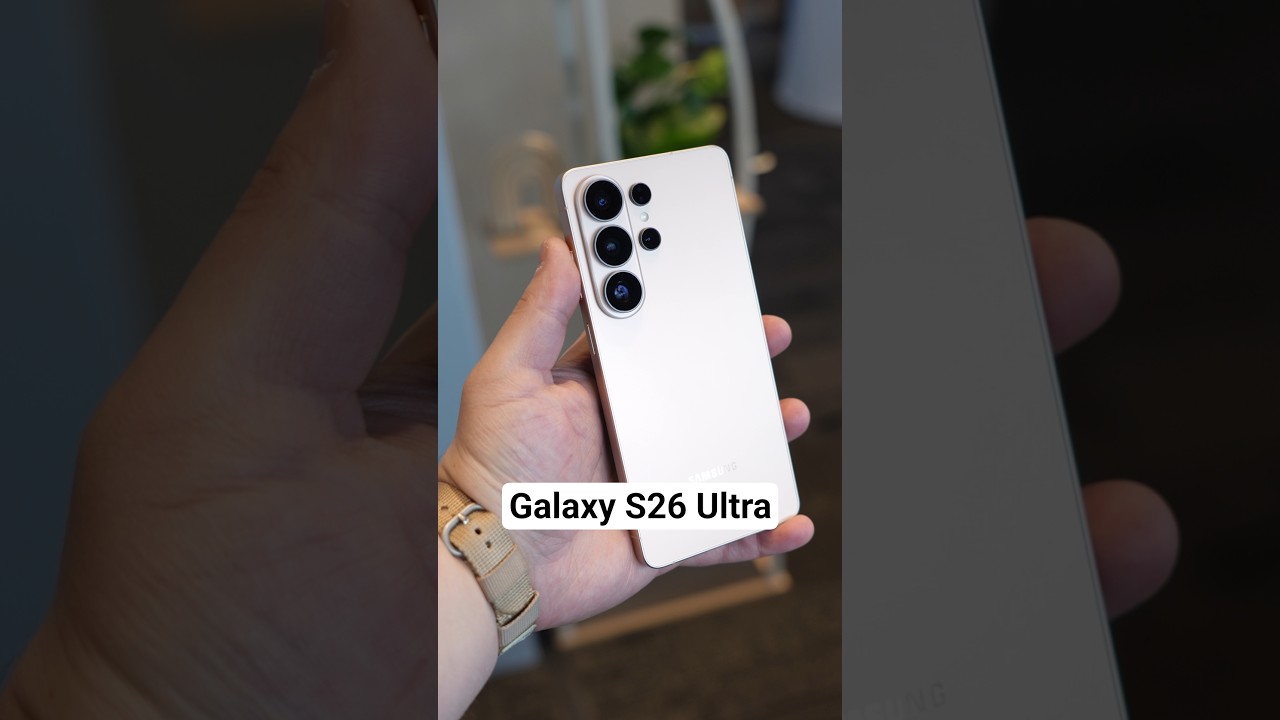 The Samsung Galaxy S26 Ultra is Here! #tech #s26ultra