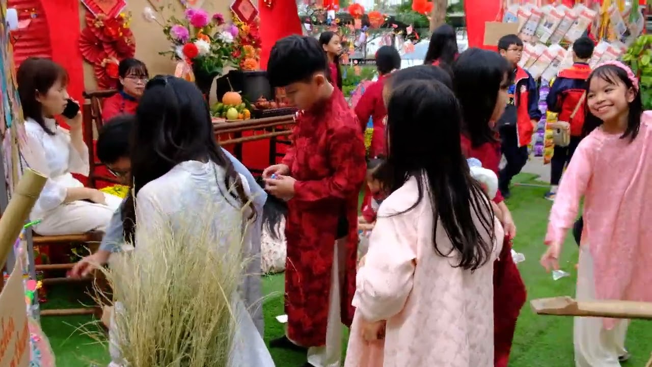 Hội chợ Xuân tại TH An Dương Vương 30/1/2026