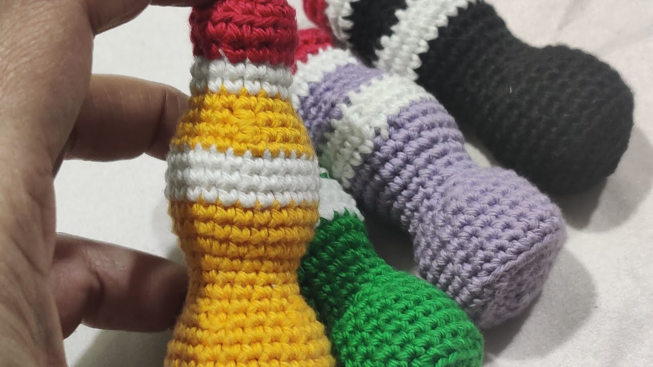Crochet soda bottles tutorial | Let's CAL with me #crochetalong #sodabottle