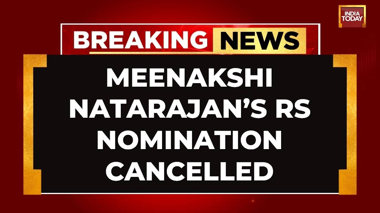 Congress Candidate Meenakshi Natarajan's Rajya Sabha Nomination Rejected in Madhya Pradesh as BJP...