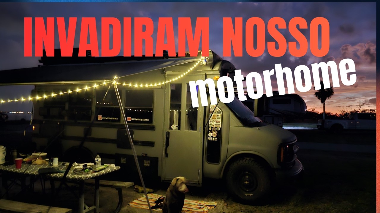 INVADIRAM NOSSO MOTORHOME 😱🚐 (voltamos da festa e levamos um susto enorme)