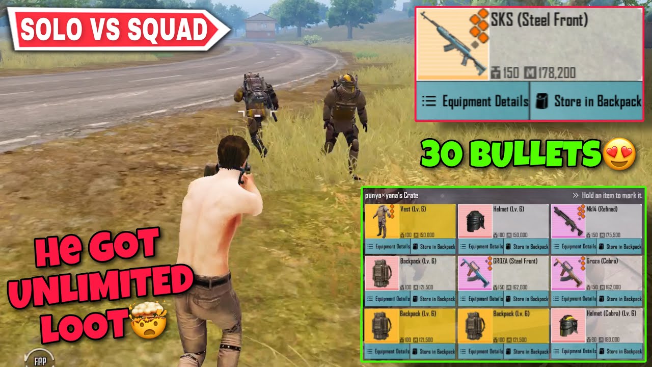 I Gave Him Unlimited Loot 😍 | Destroyed Enemies With Legendary SKS 🔥 | Metro Royale Chapter 12