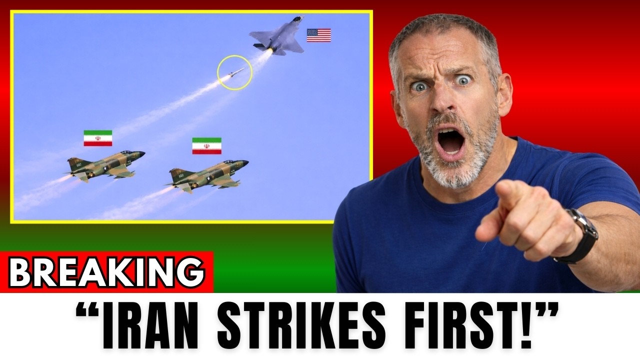 🔴BREAKING: 6 Iranian F-4s Try to Surround a U.S. F-35 — What Happened Next is Insane