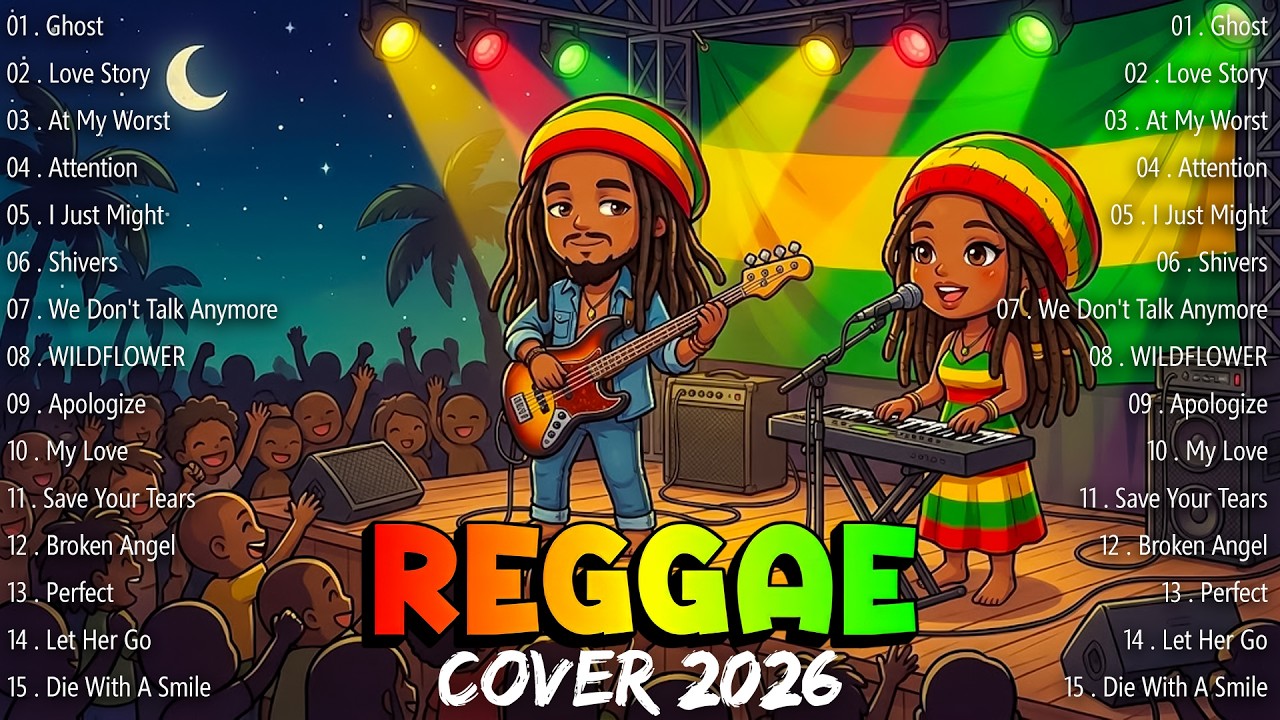 TOP REGGAE COVER POP SONGS 2026 🔊 RELAXING REGGAE MUSIC PLAYLIST🎸BEST 50 REGGAE HITS 2026