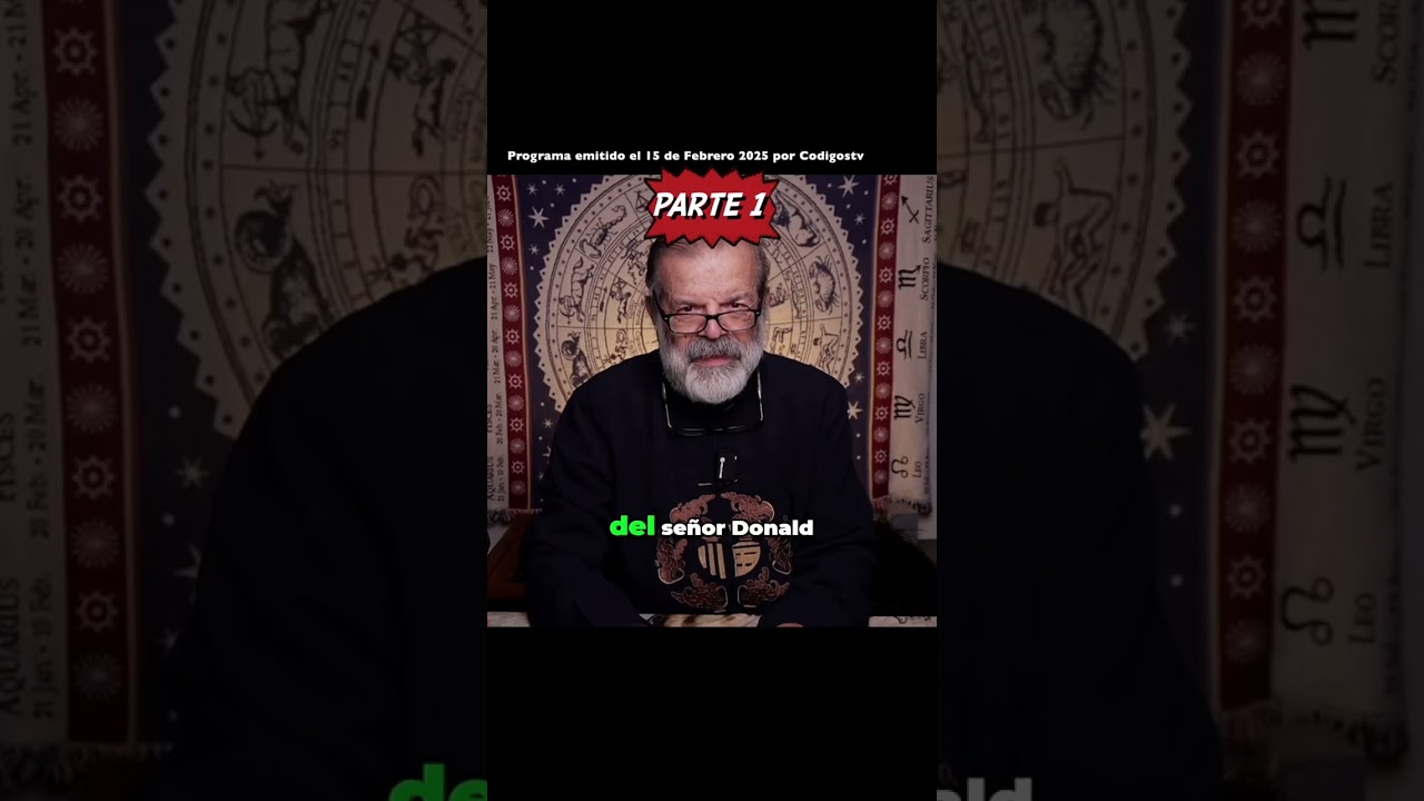 🌎✨ Astrolog&iacute;a Pol&iacute;tica | Donald Trump vs. Gustavo | Bajo los Astros @CodigosTV
