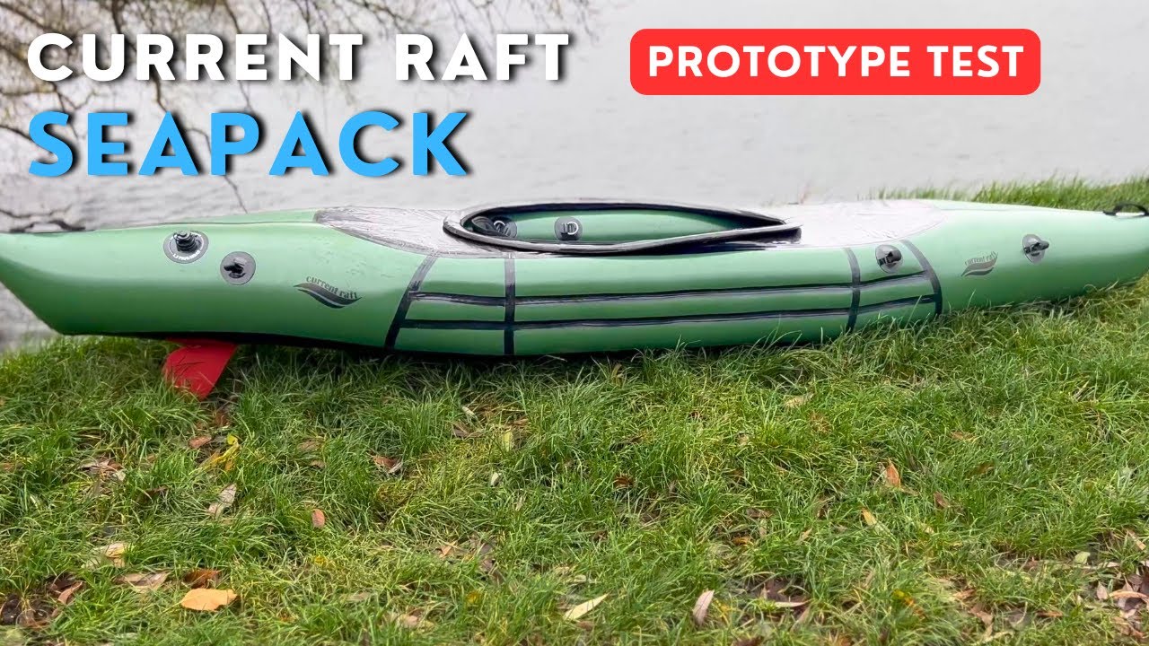 Gaat dit prototype van Current Raft concurreren met snelle opblaasbare kajaks?