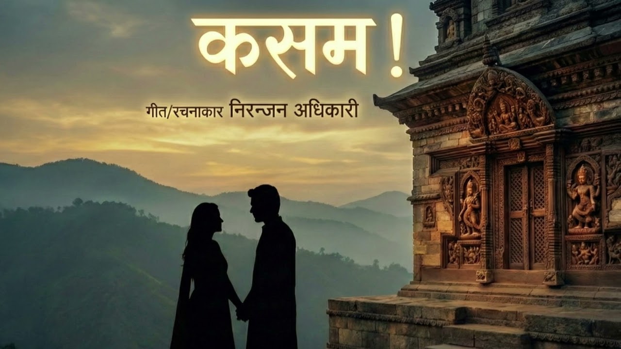 कसम ! (Kasam!) - A Promise of Eternal Love | Niranjan Adhikari | New Nepali Lyrical Song