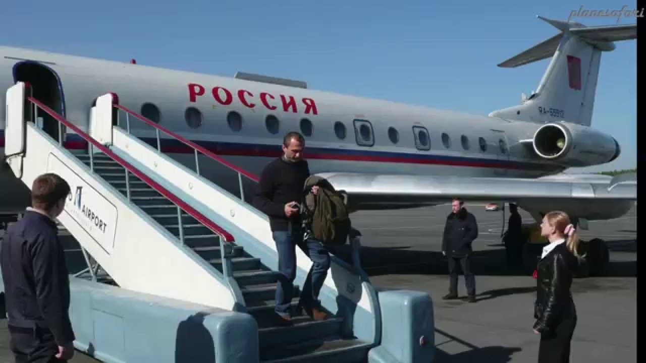 Tupolev TU-134AK – Rossiya Airlines from Vnukovo to Pulkovo