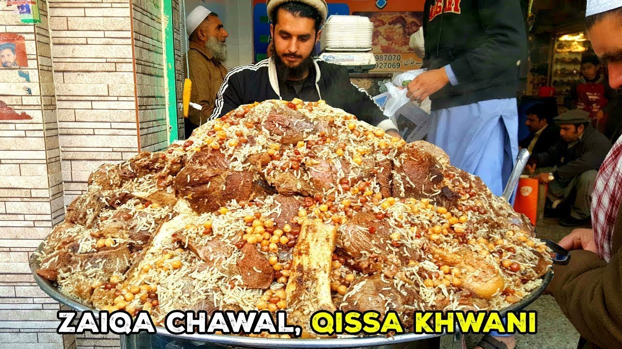 Qissa Khwani Ziqah Chawal — The Street Food That Won Hearts in Peshawar