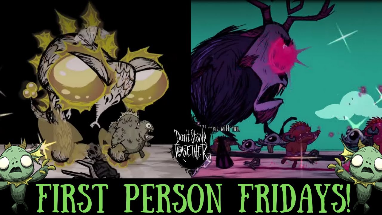 Fiery Dragonflies & Feastclops' Laser Eye! - First Person Friday [Don't Starve Together]