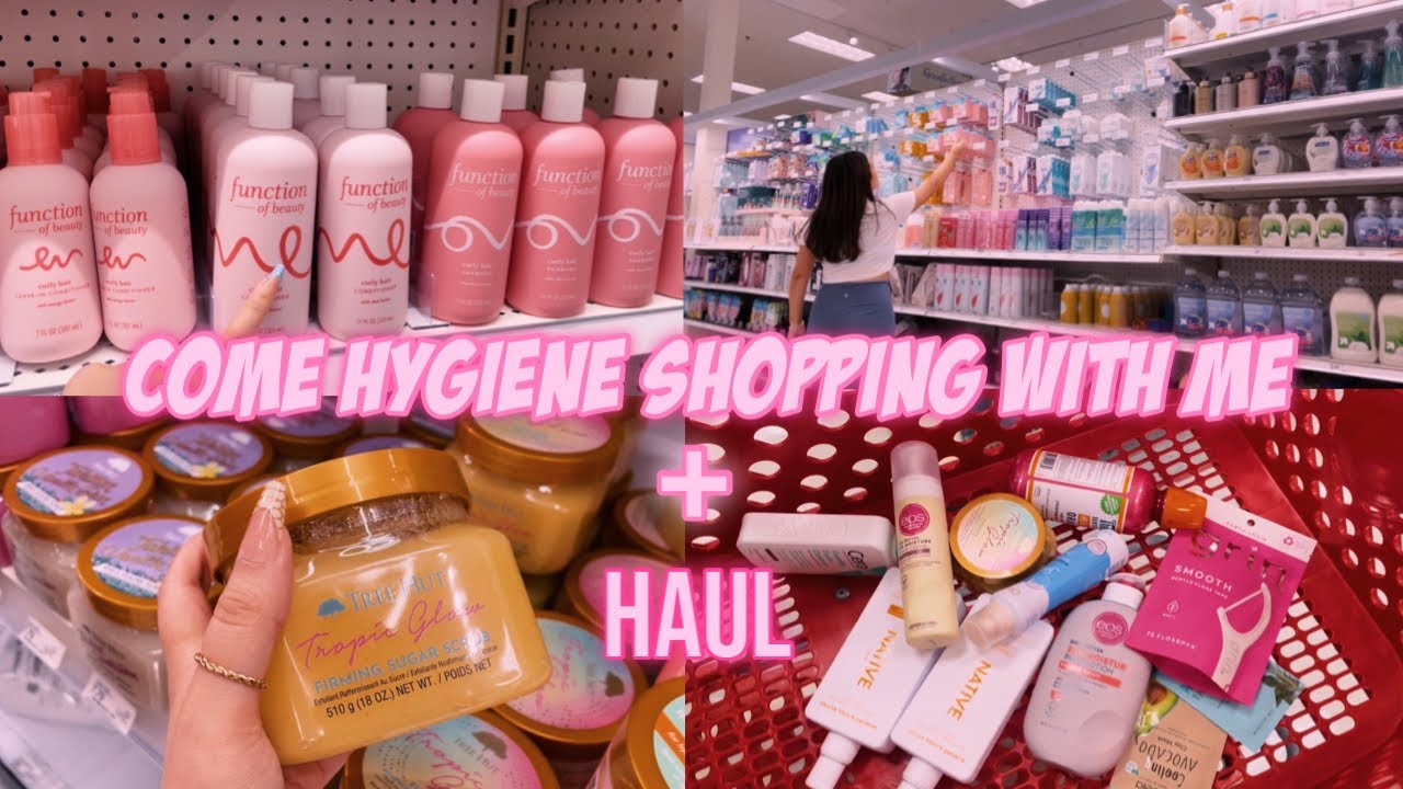 COME HYGIENE SHOPPING WITH ME AT TARGET | self care/hygiene products + haul at the end