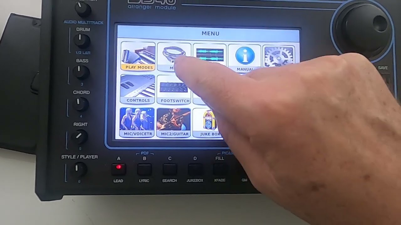 Ketron SD40 Fehler in Software