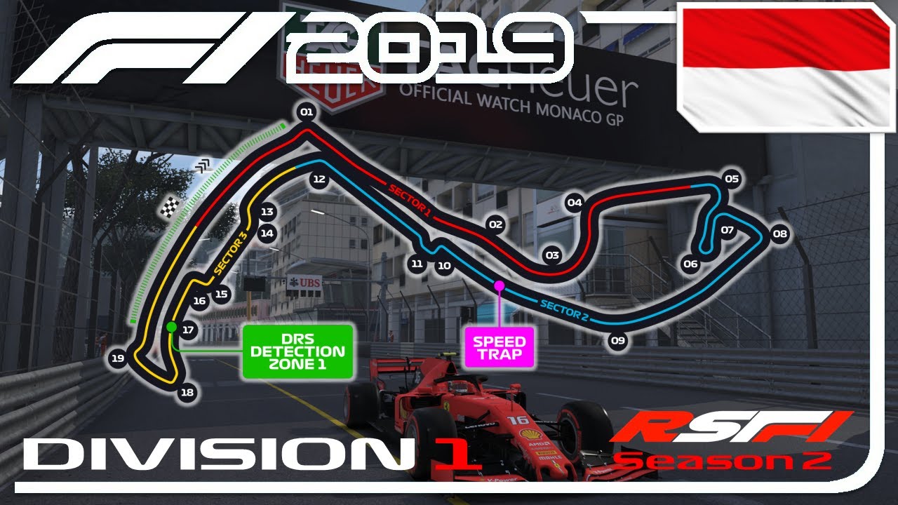 RSF1 League Racing S02 - F1 Division - Monaco