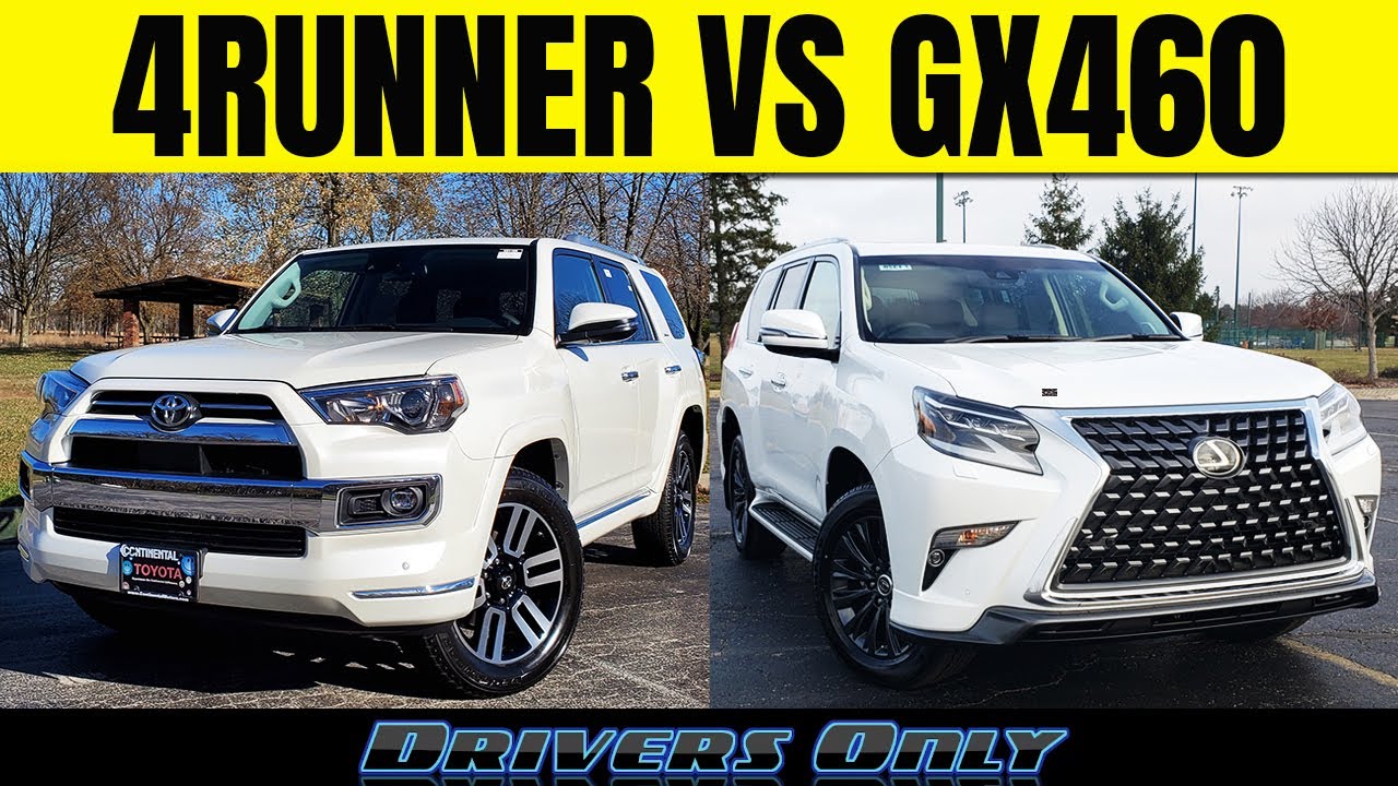 2021 Toyota 4Runner Limited vs 2021 Lexus GX 460