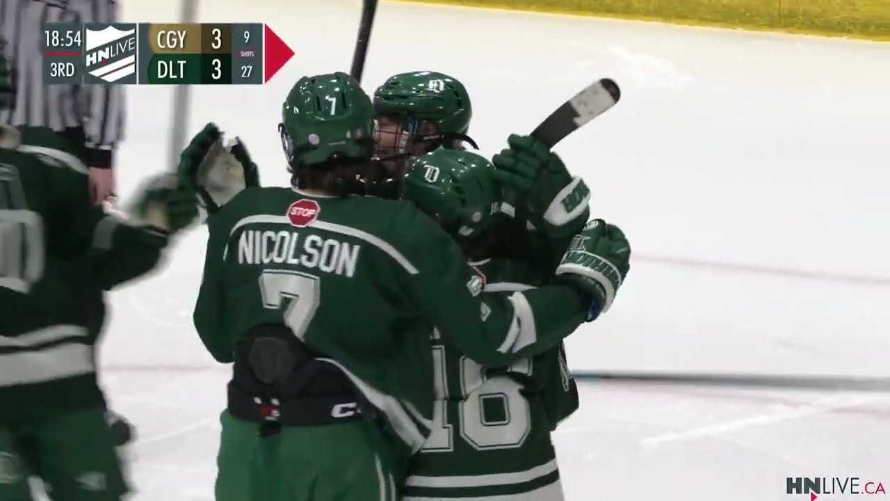 Calgary Northstars vs. Delta HA Full Highlights | John Reid Memorial Tournament Bronze Medal Game
