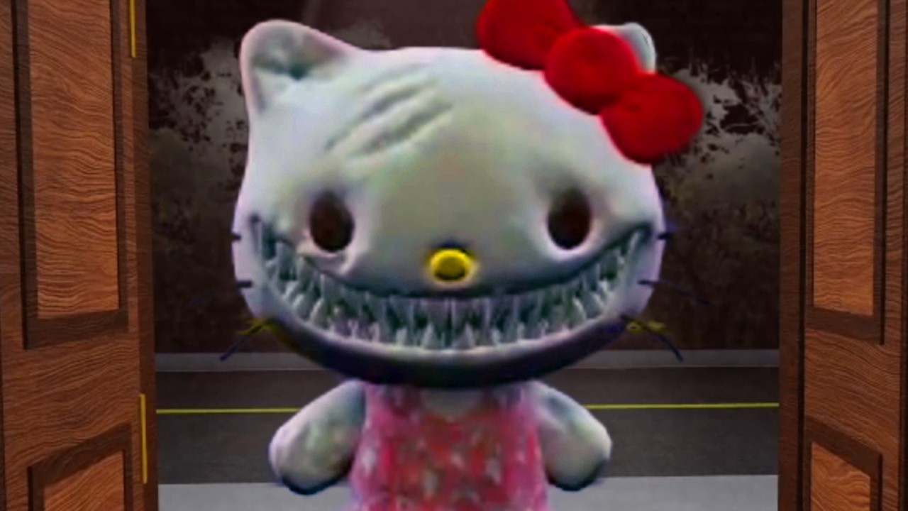 i INSTANTLY REGRET Playing This New Hello Kitty HORROR GAME..