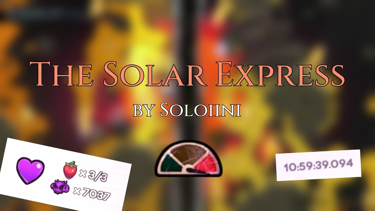 [Low 1* Hist] The Solar Express - Full Clear | Cracked Red, GM Lobby | Celeste Strawberry Jam