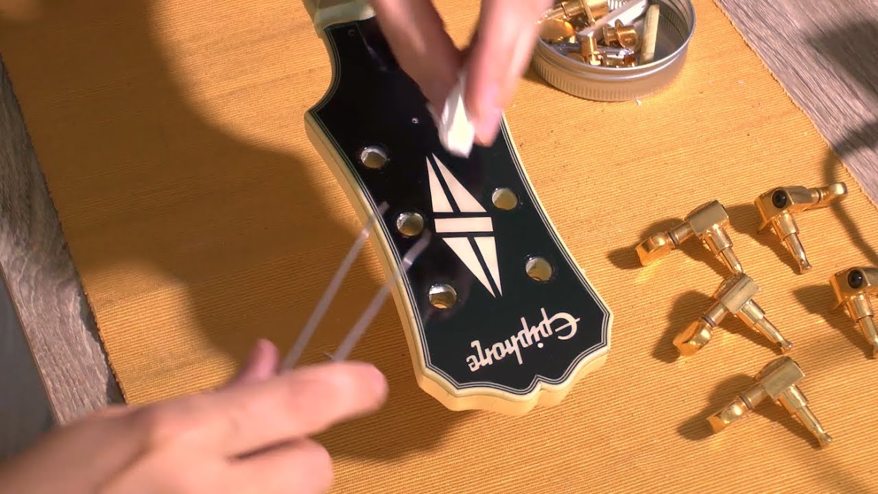 Cleaning, restoring and setting up an Epiphone SG Custom from 2006