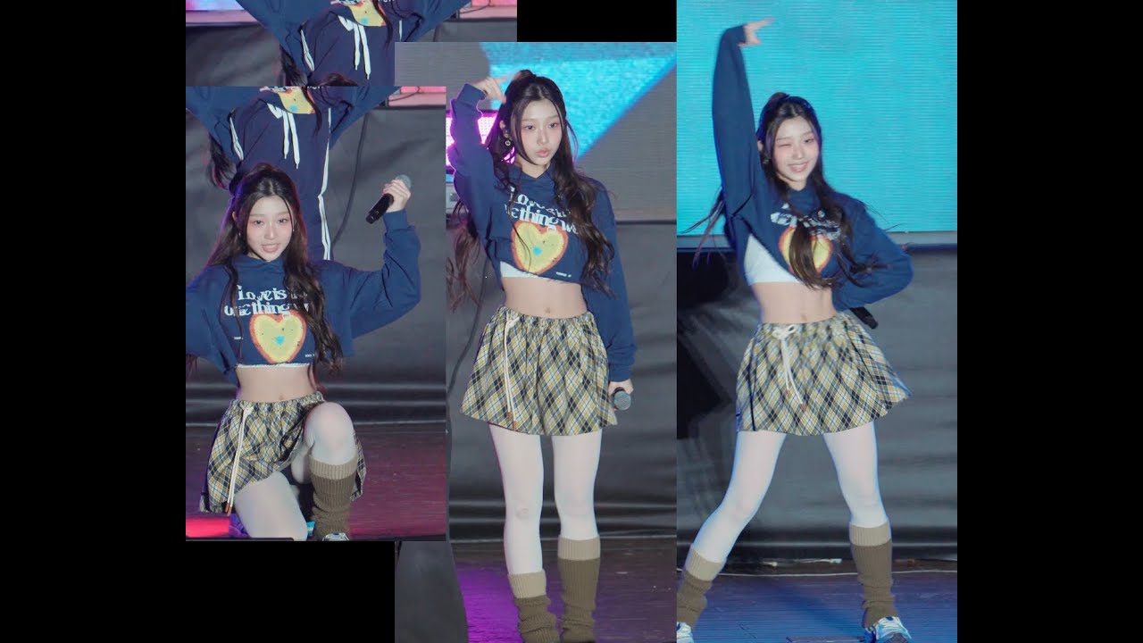 유스피어 로아 - 세로캠 직캠 (제3연륙교 개통 기념 전국 듀애슬론 대회 전야제 2025)