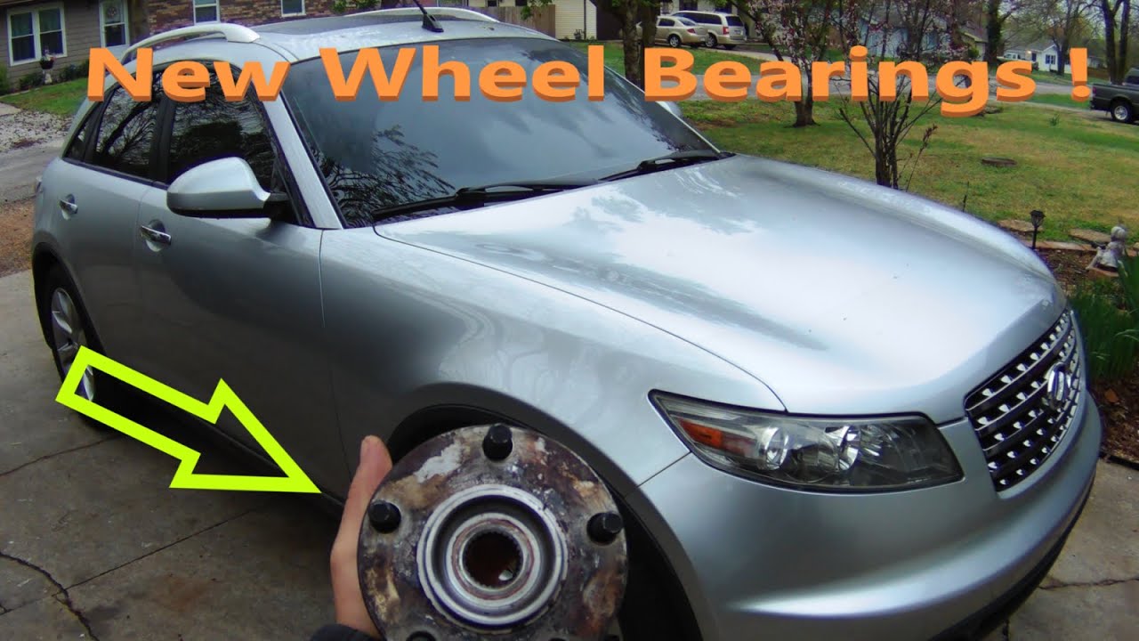 Замена ступичного подшипника INFINITI. FX35, EX35, FX45, FX50, G35, M37, M45 (Как установить)