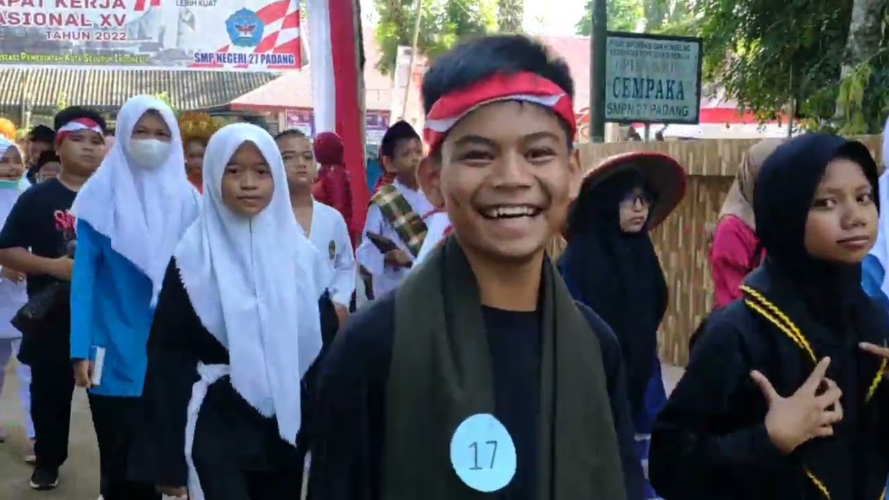 Pawai Alegoris SMP NEGERI 27 PADANG