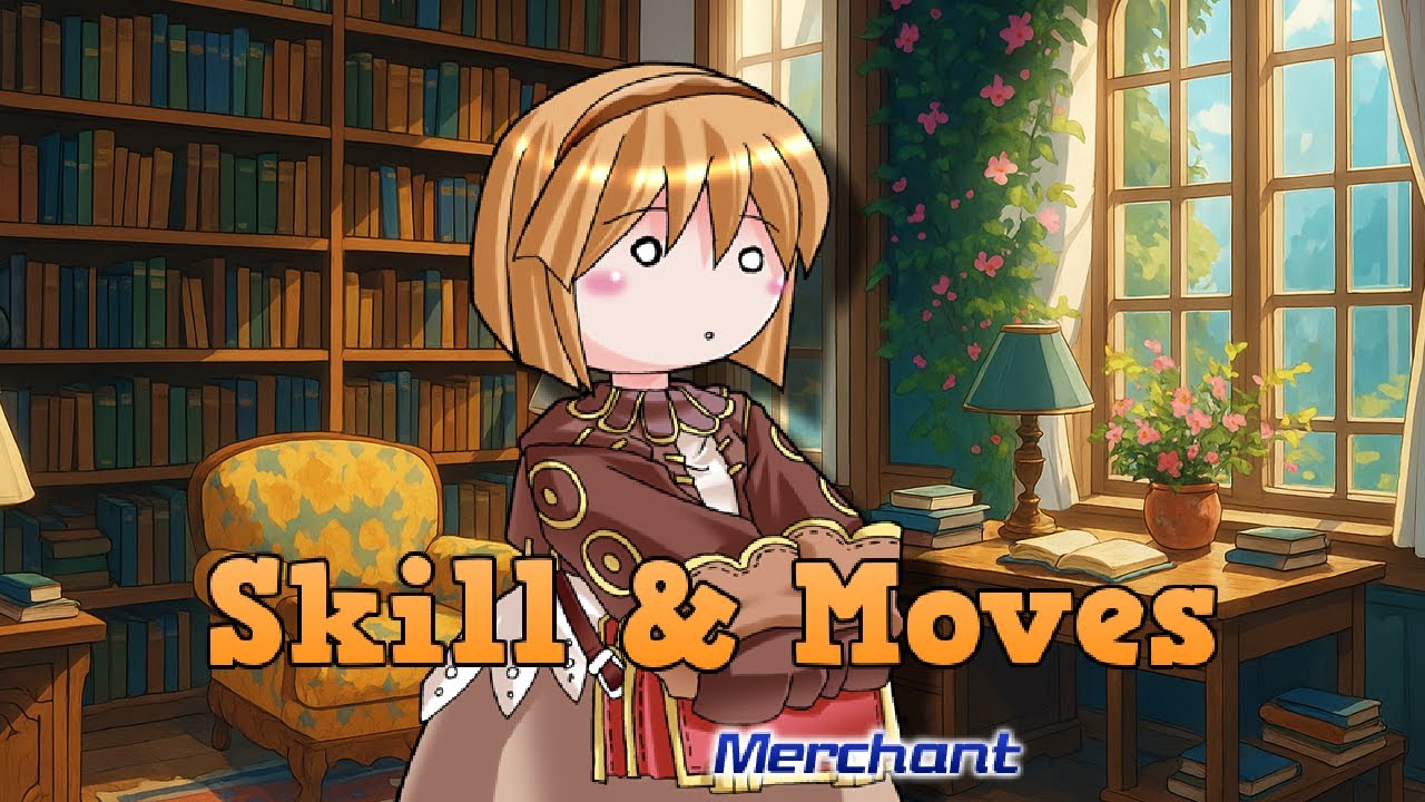 Ragnarok Battle Offline Merchant Female All Skill and Moves