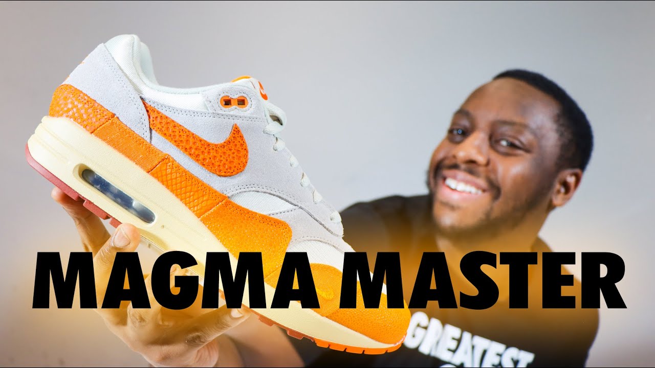 Air Max 1 Magma Orange Master On Foot Sneaker Review QuickSchopes 447 Schopes DZ4709 001 Light Bone