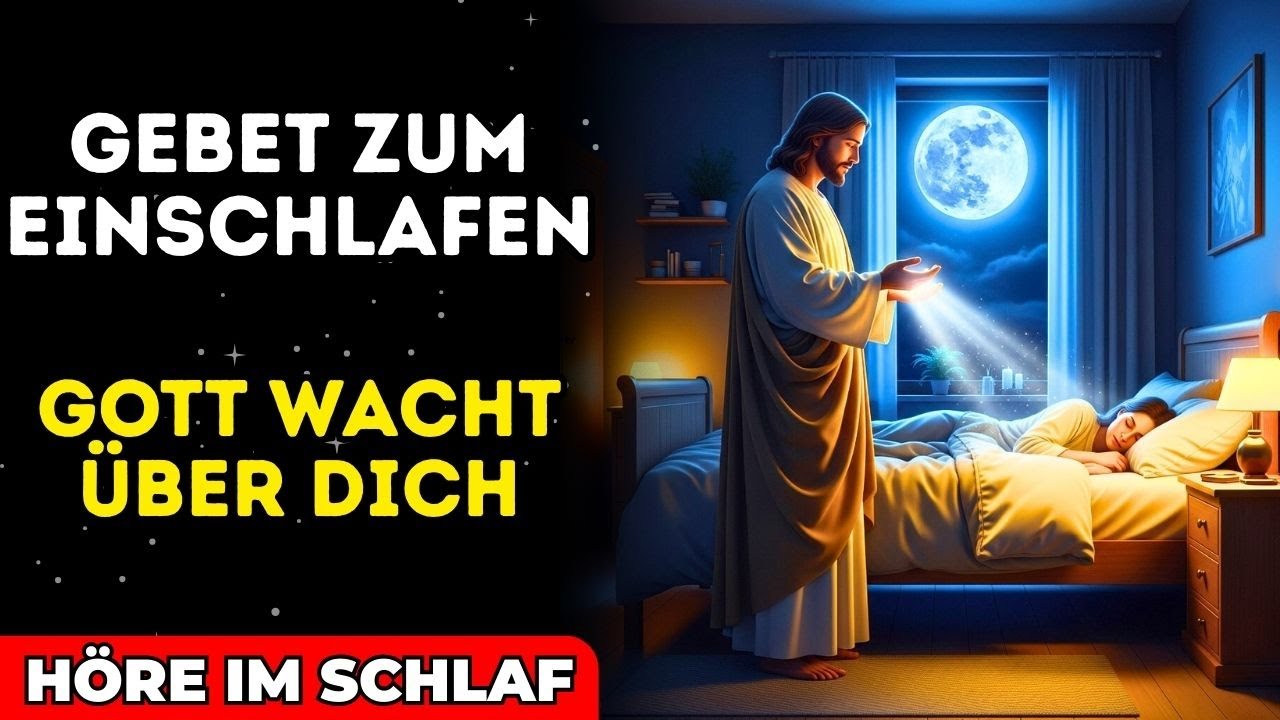 🙏 KRAFTVOLLES GEBET FÜR GÖTTLICHEN SCHUTZ : Schlafen Sie in Frieden, im Wissen, dass Gott für Sie so