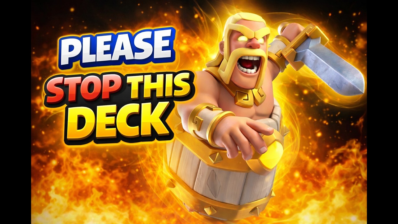 How to use this hero barbarien like pro tutorial english and tamil #clashroyale #gaming #live 