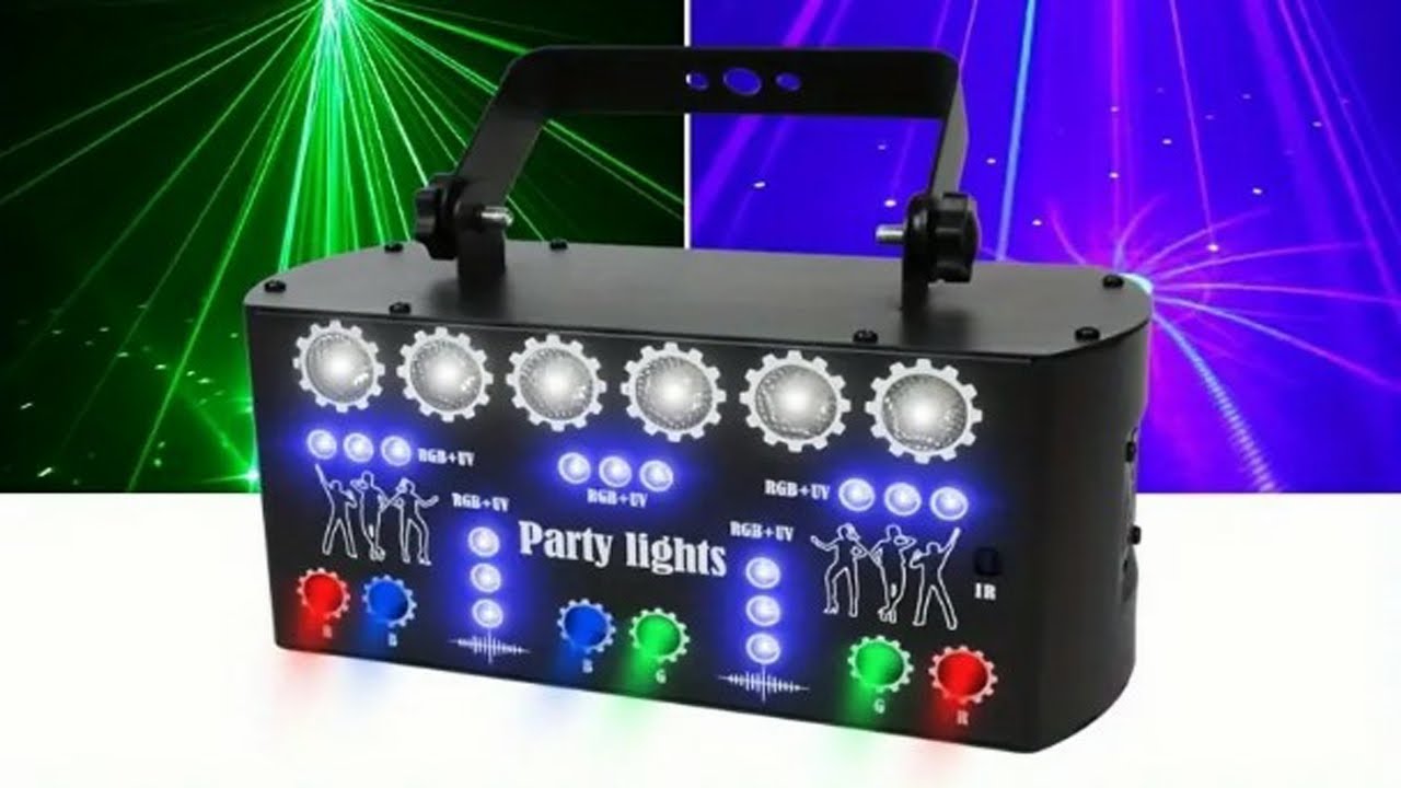 27 Eyes Strobe RGB Party Light DJ Disco Beam