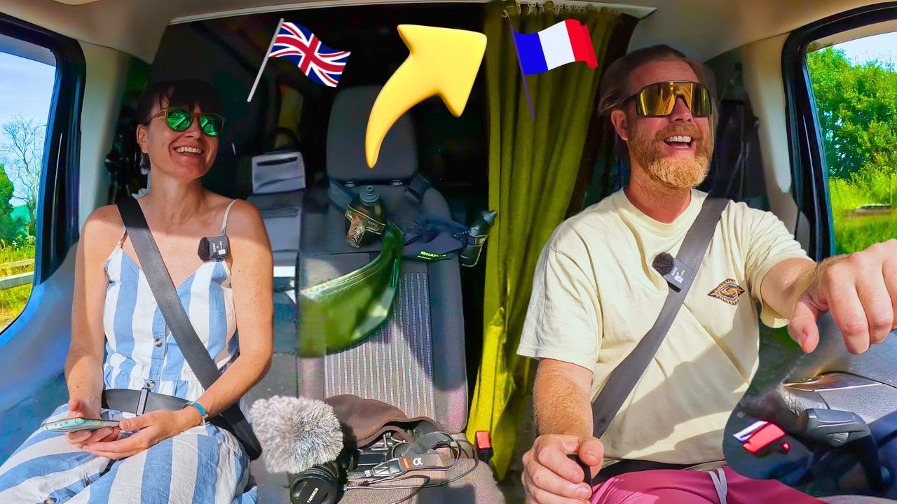 Van life |  See you England hello Van life France  vlog14