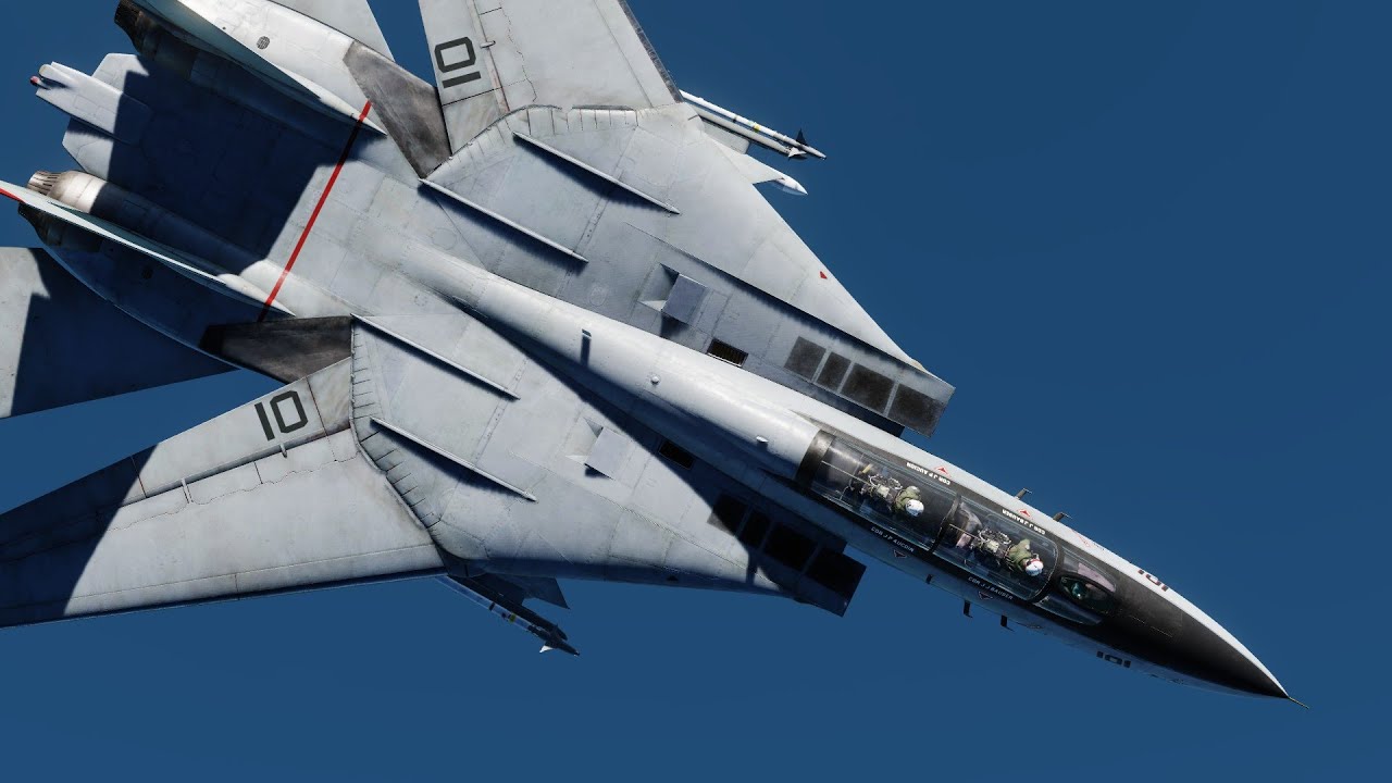 DCS / Nevada ACM Training Hop 3 / F-14B Tomcat vs 4 x F-15C EAGLE