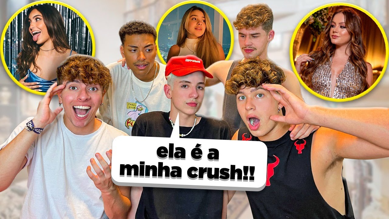 REVELAMOS A CRUSH DO JULIANO NA MANSÃO DE NATAL! Ft. Peixinho, Lucca Maciel e Luccas Abreu