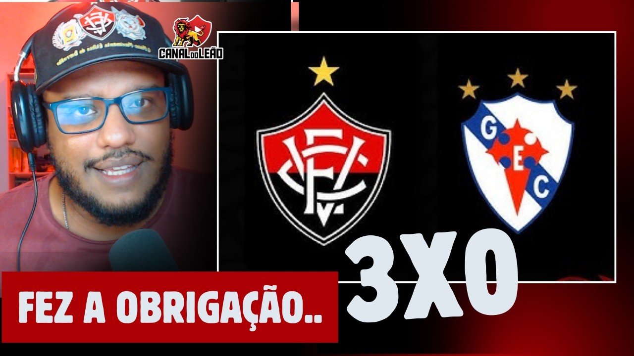 MELHOR JOGO DO VITÓRIA NO BAIANO - PÓS-JOGO VITÓRIA 3x0 GALÍCIA