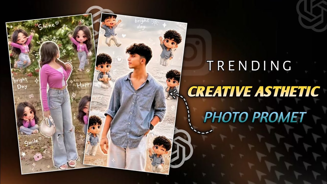 Chibi Cartoon Style AI Photo Editing 2026 | How to Create 3D Chibi AI Photos Prompt