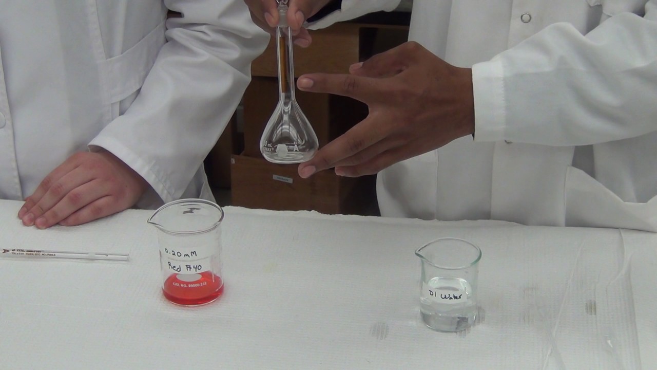 How to Make a Dilution of a Stock Solution